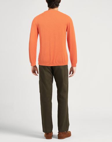 Man Sweater Orange
