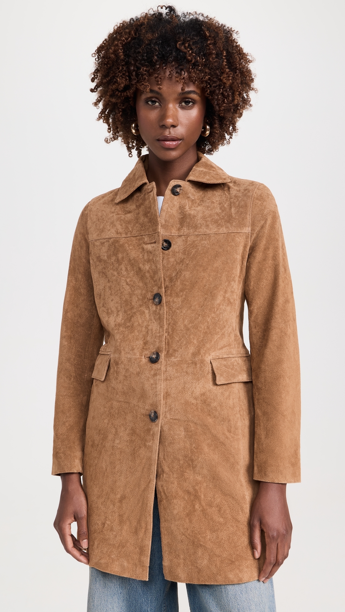 Dirt Bike Jacket Rust Real Suede