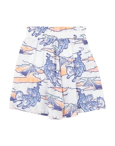 Kid Girl Shorts & Bermuda Shorts White