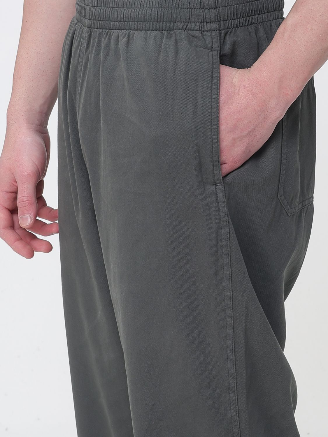 Pants Men color Black