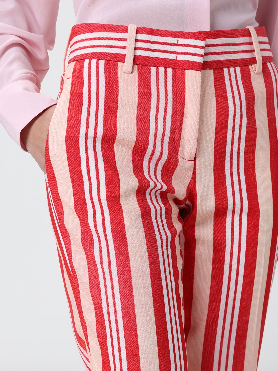 Pants Woman color Red