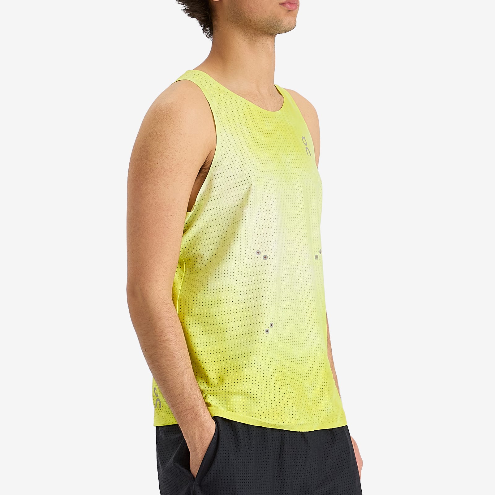 ON Men's Pace Tank in Lime