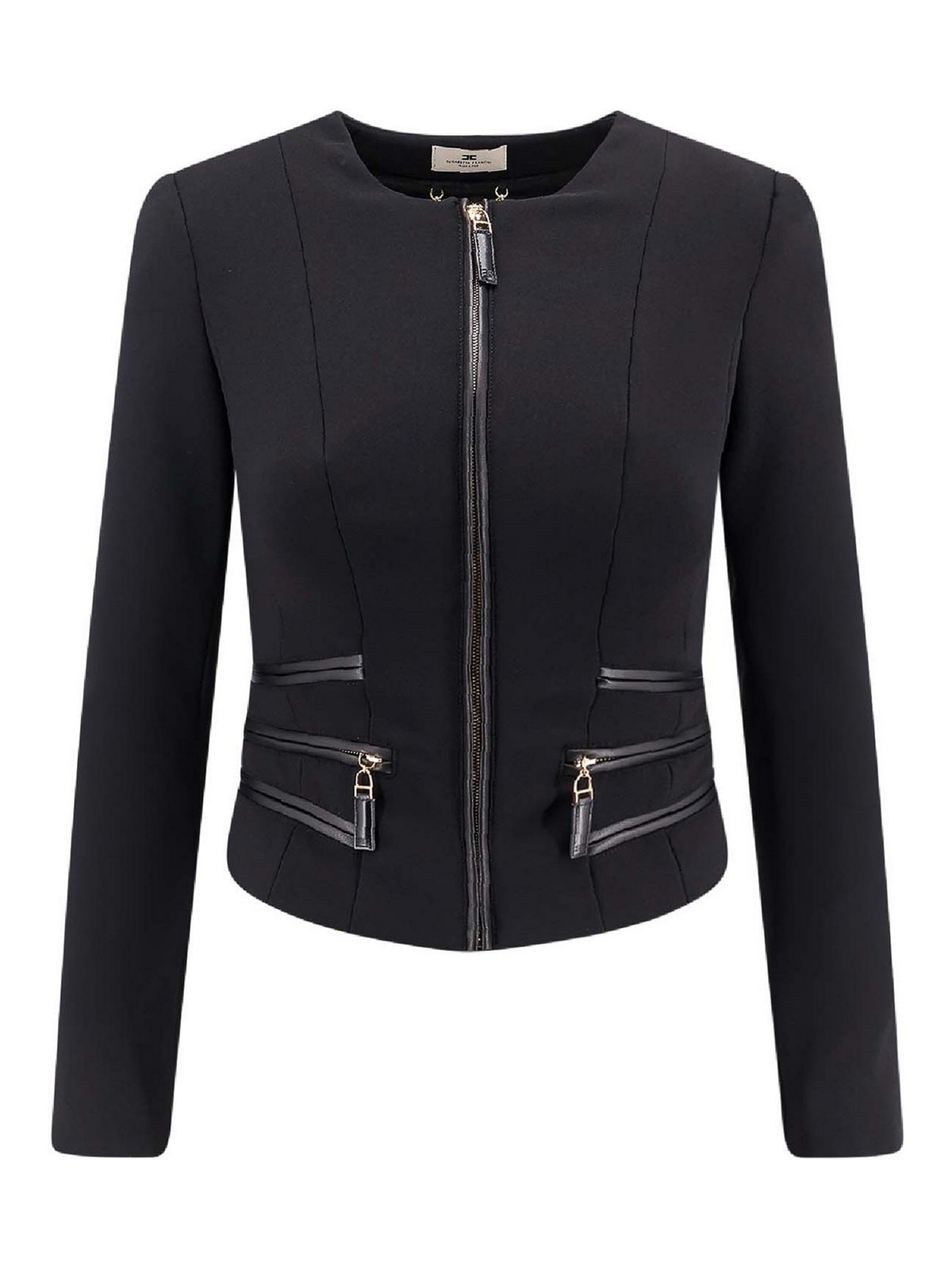 Blazer with pockets and zip