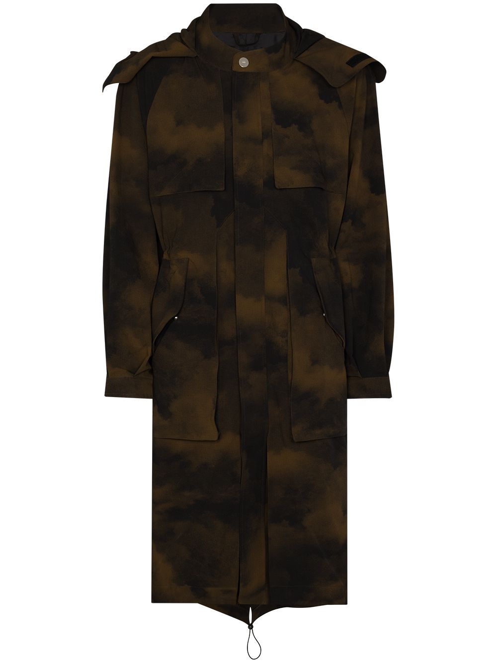 Camouflage print coat - Multicolour
