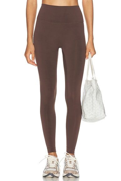 SET Active Airluxe Breathe High Rise Legging in Terrain - Brown. S also in L, M, XL