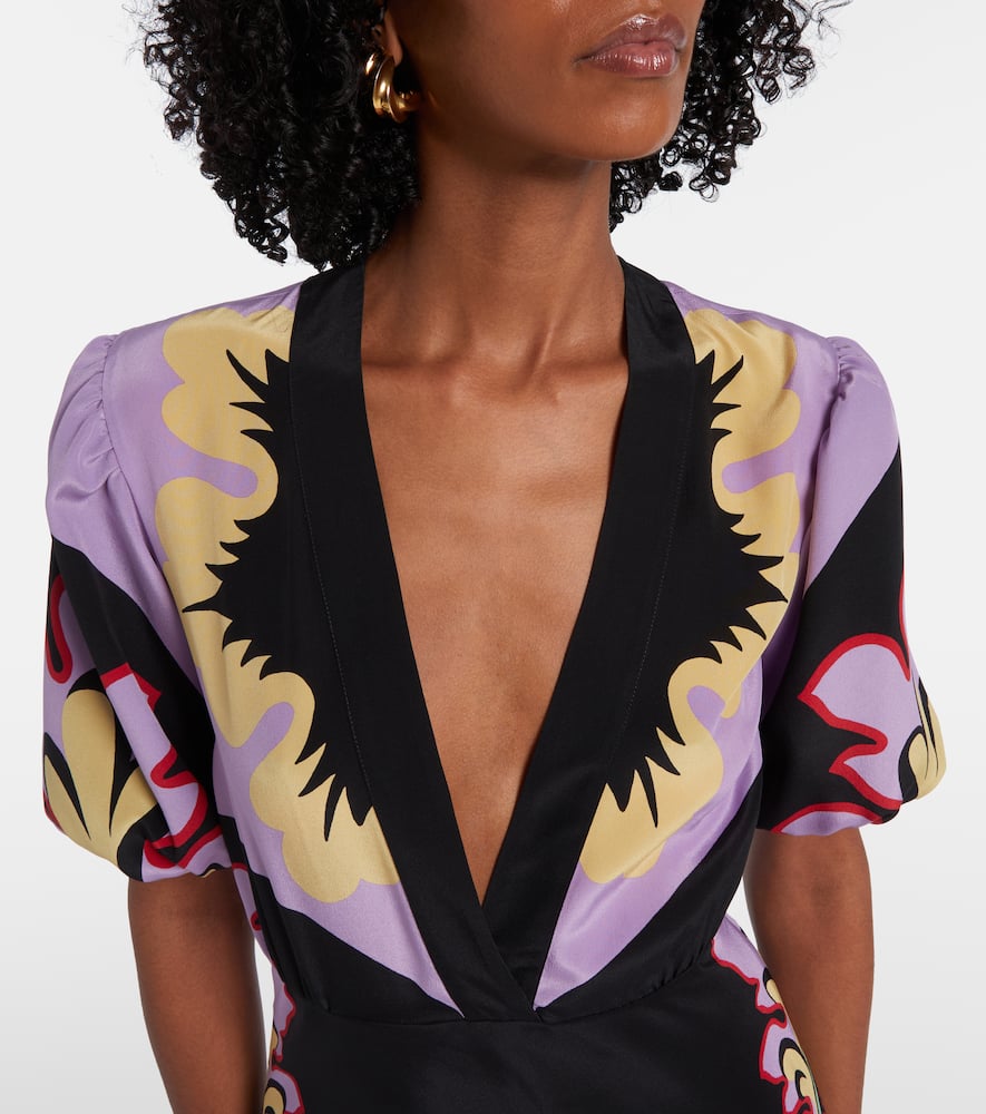 Marlene Placée silk maxi dress