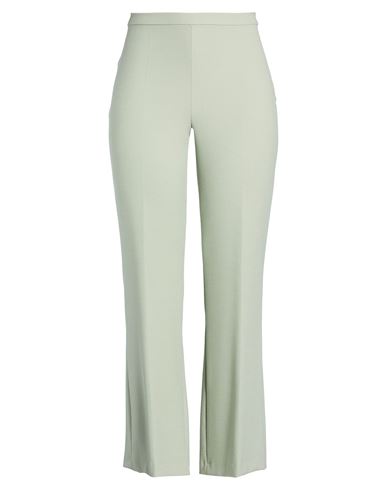Woman Pants Sage green Size 6 Polyester, Viscose, Wool, Elastane