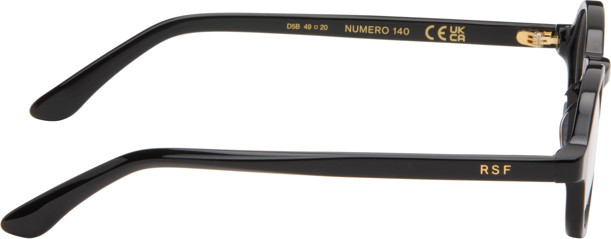 Black Numero 140 Glasses