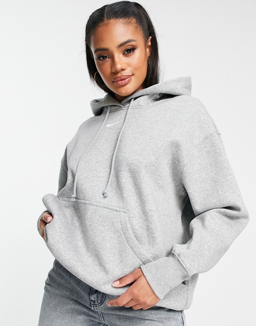 Phoenix Fleece oversized hoodie in gray