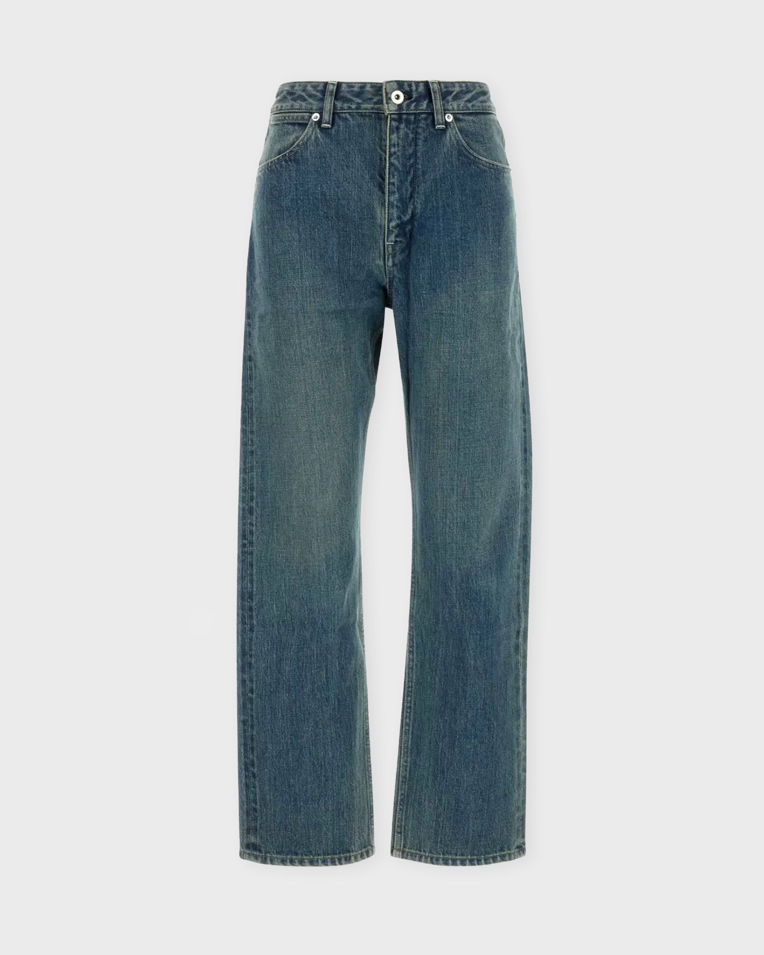 Jil Sander Trousers Slim Deft Blue Deni