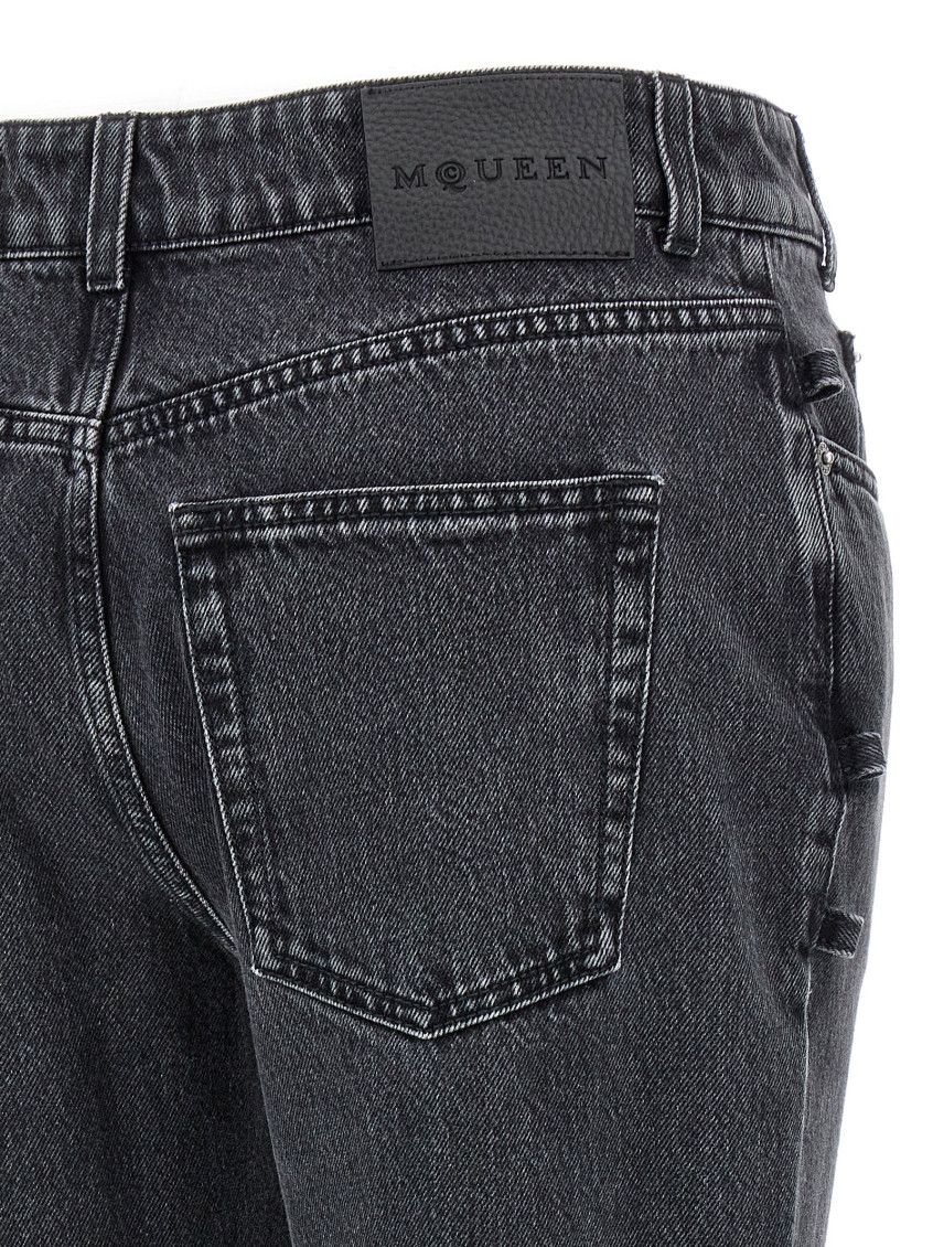 Asymmetric Closure Jeans