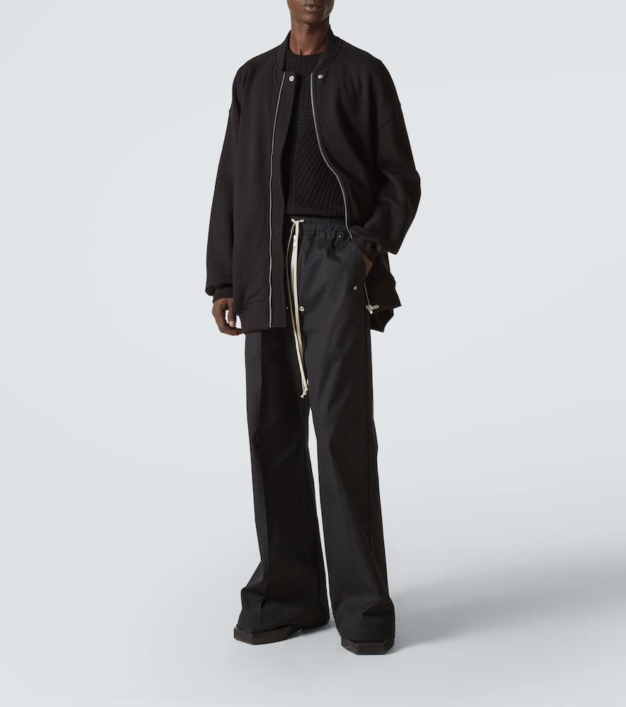Jumbo Flight cotton jersey hoodie