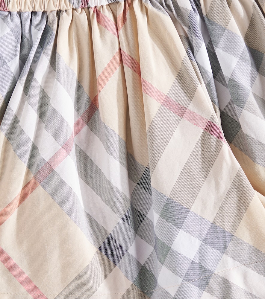 Burberry Kids Burberry Check cotton dress