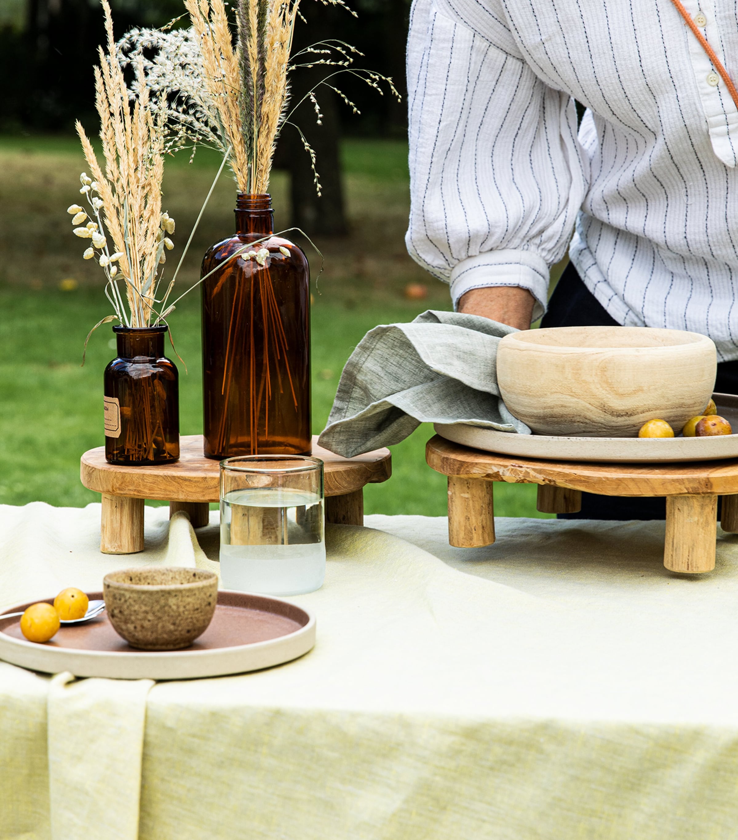 Linen Chambray Tablecloth