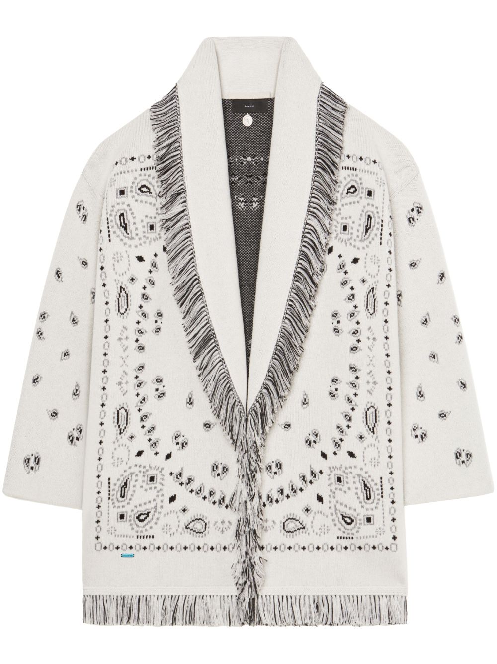 Jacquard Bandana Cardigan