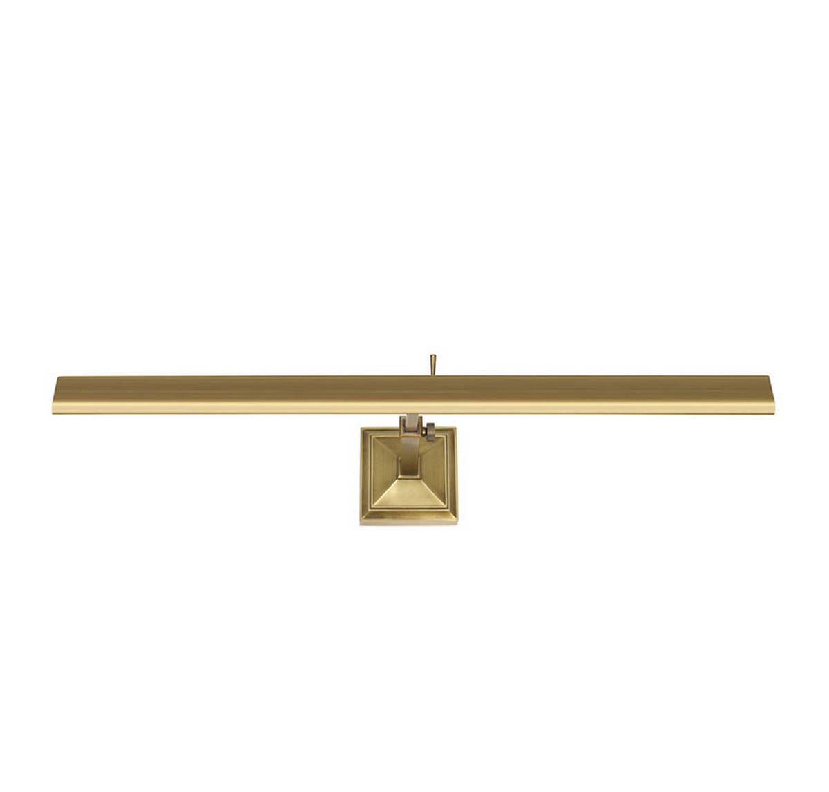WAC Lighting 120V Hemmingway 24" LED Hard Wired Picture Light in Burnished Brass - PL-LED24-27-BB