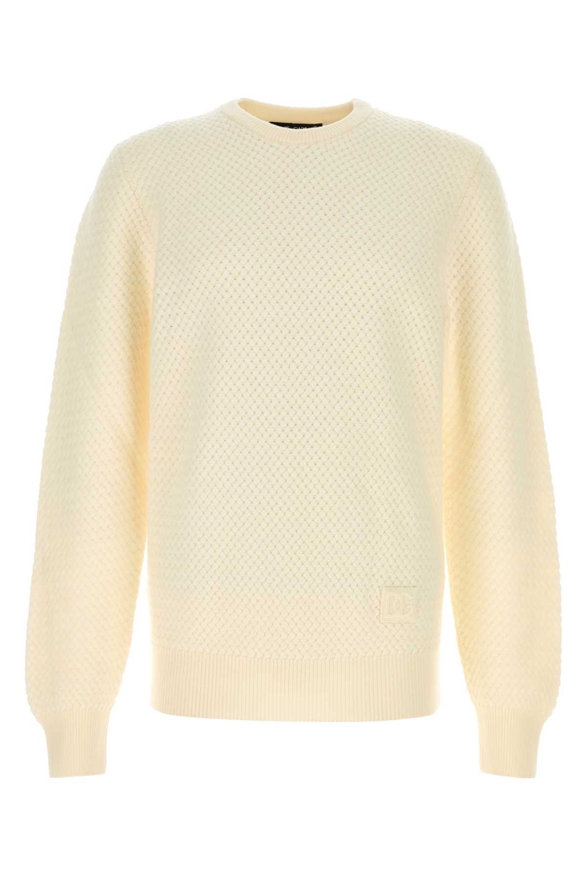 Ivory Wool Sweater