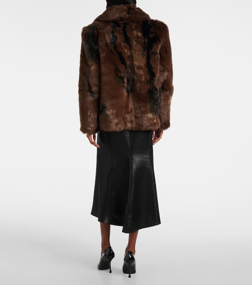 Victoria Beckham Faux fur jacket