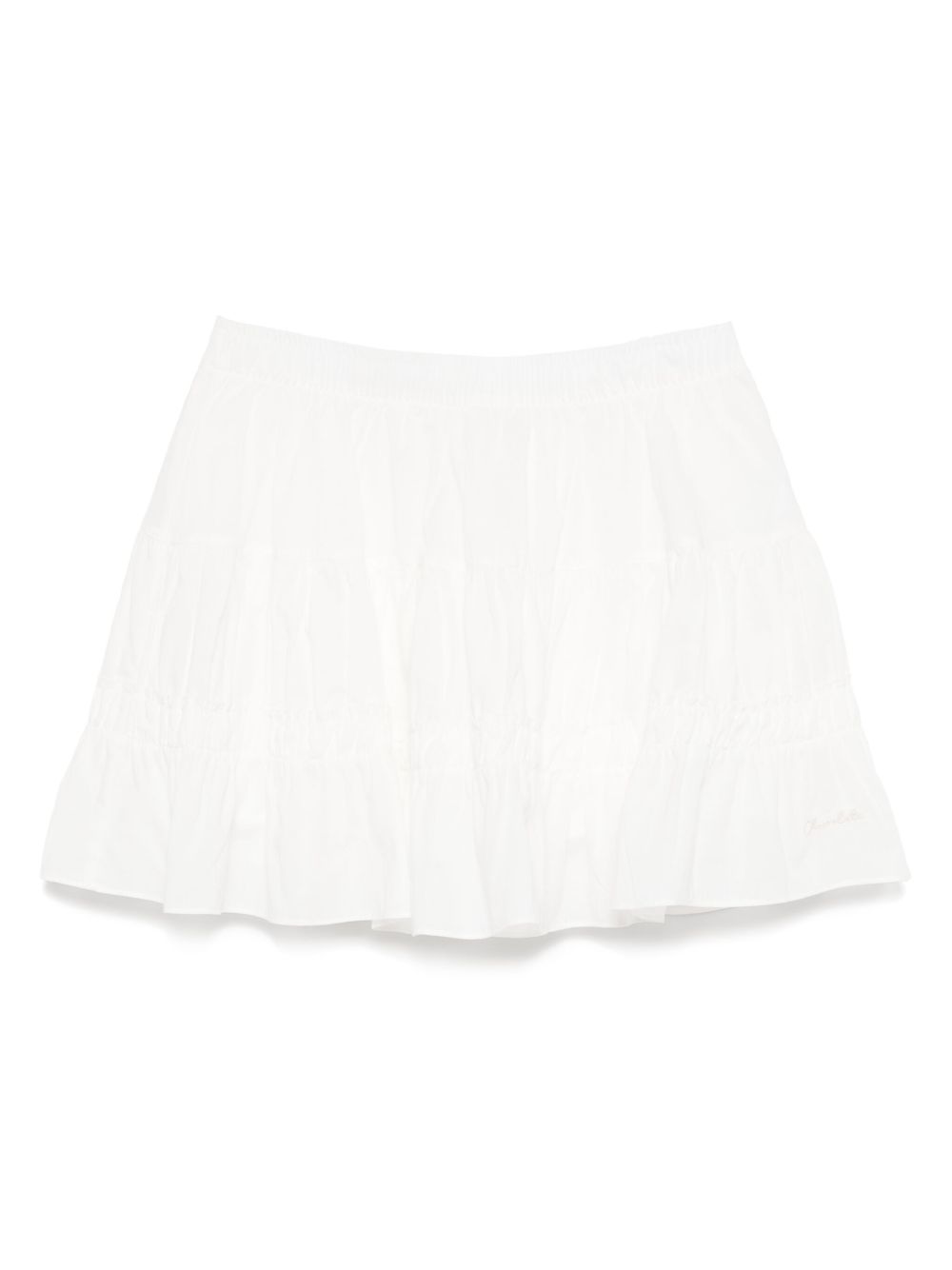 Tiered skirt - White