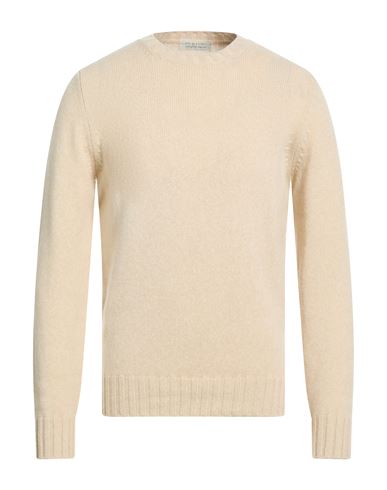 Man Sweater Sand Size 38 Merino Wool