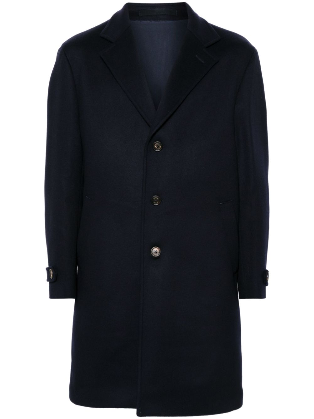 Single-breasted coat - Blue
