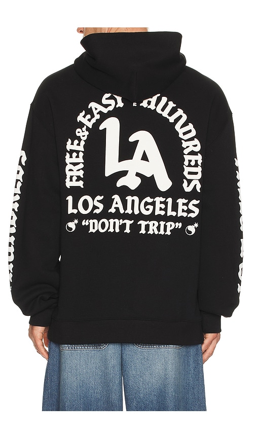 The Hundreds x Free And Easy Don't Trip Hoodie in Black. - M also in