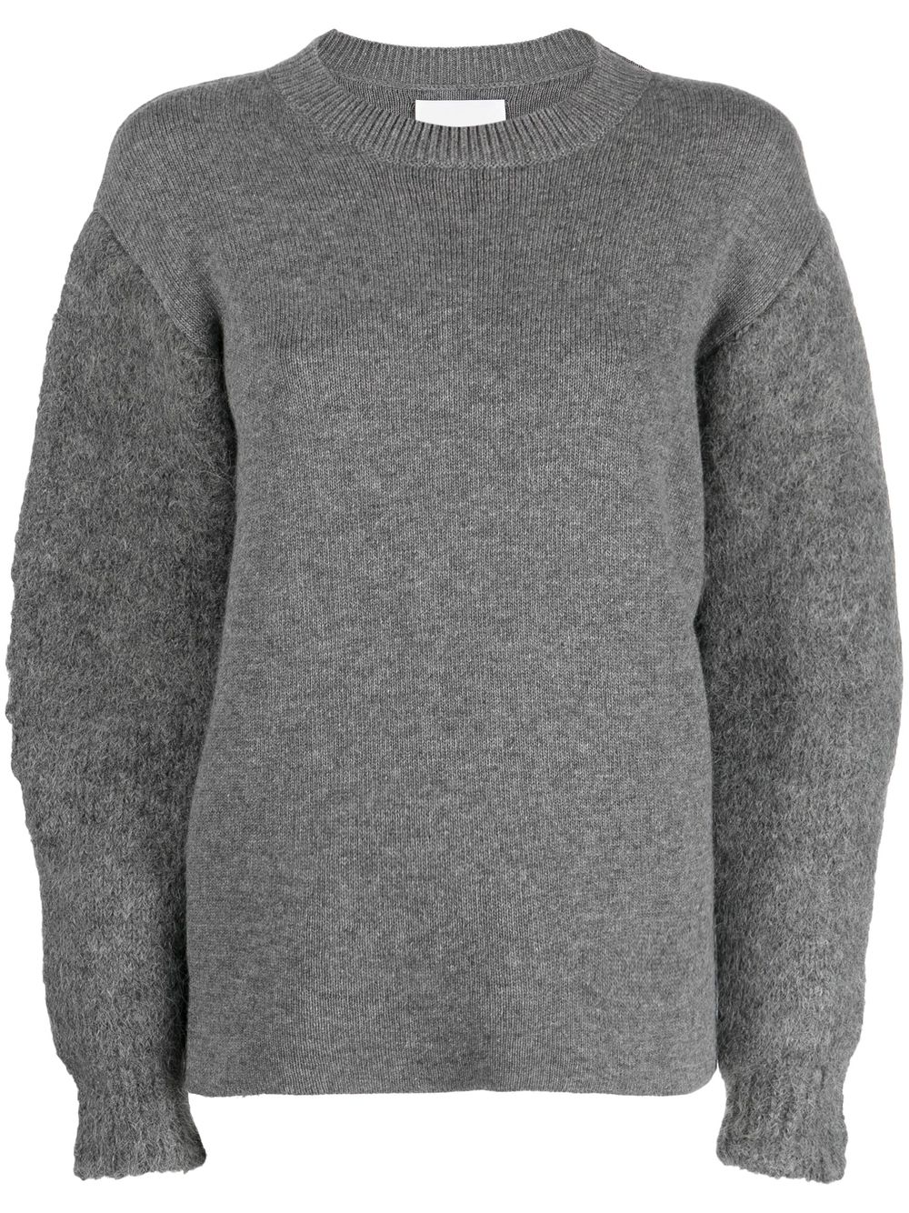 Crew-neck jumper - Grey