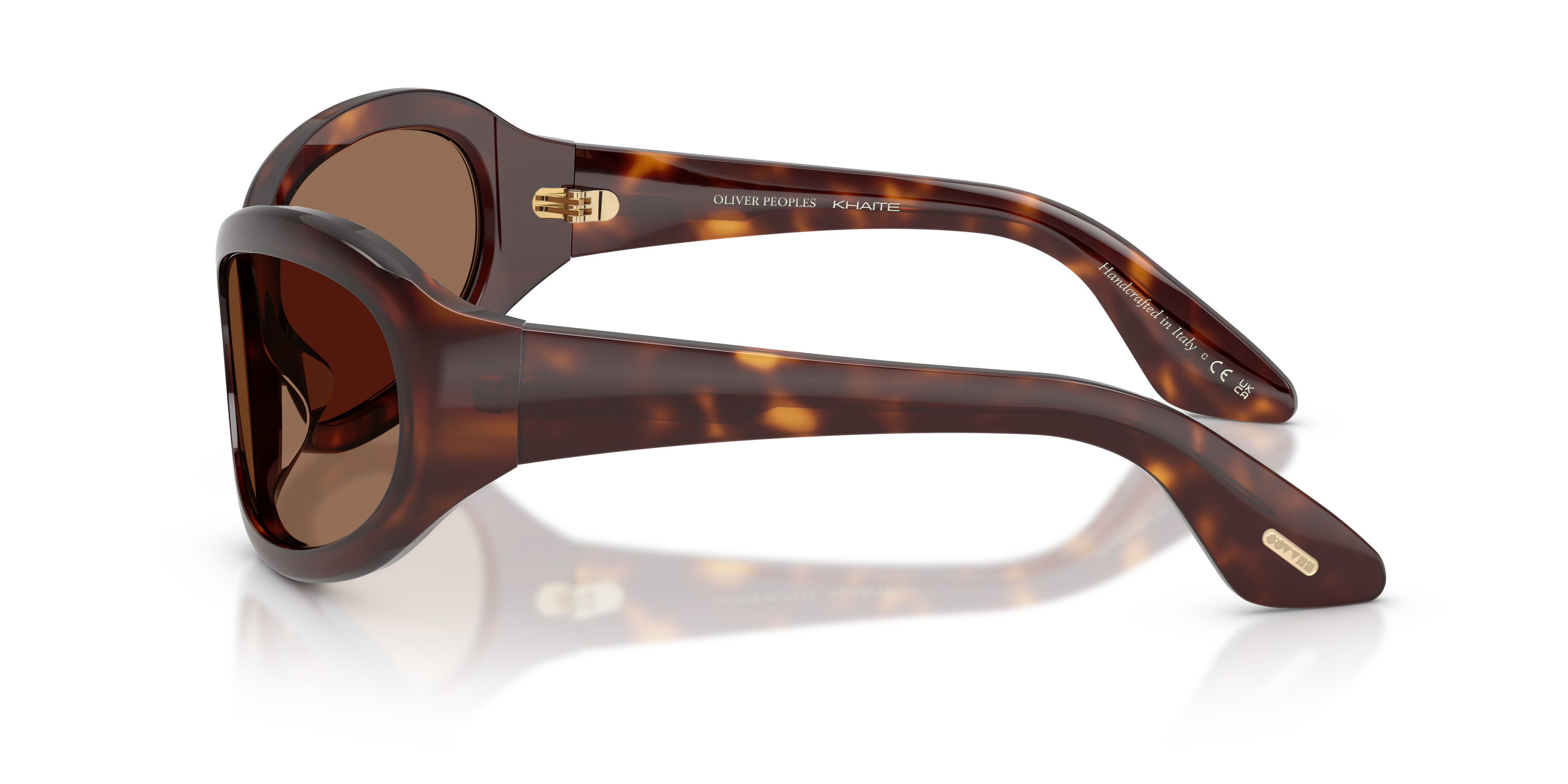 Oliver Peoples Woman Oliver Peoples OV5619SU 1967C 100773 Sunglasses Acetate Turtle Brown Round Norma