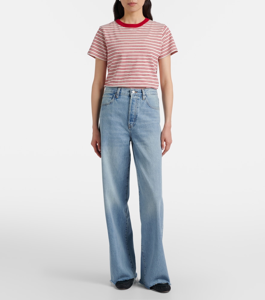 The Collegiate wide-leg jeans