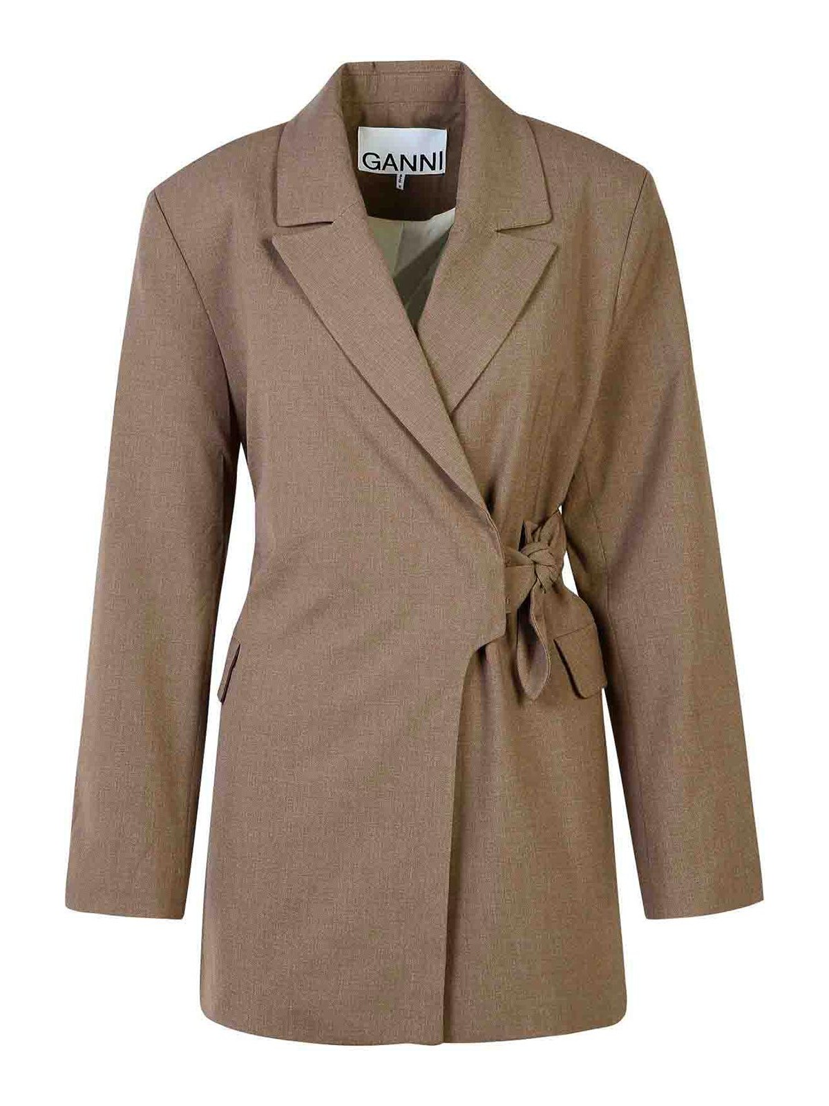 Shiitake Viscose Blend Blazer