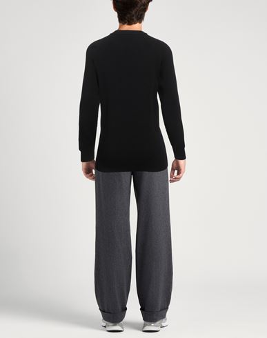 Alpha Studio Man Sweater Black Size 46 Wool