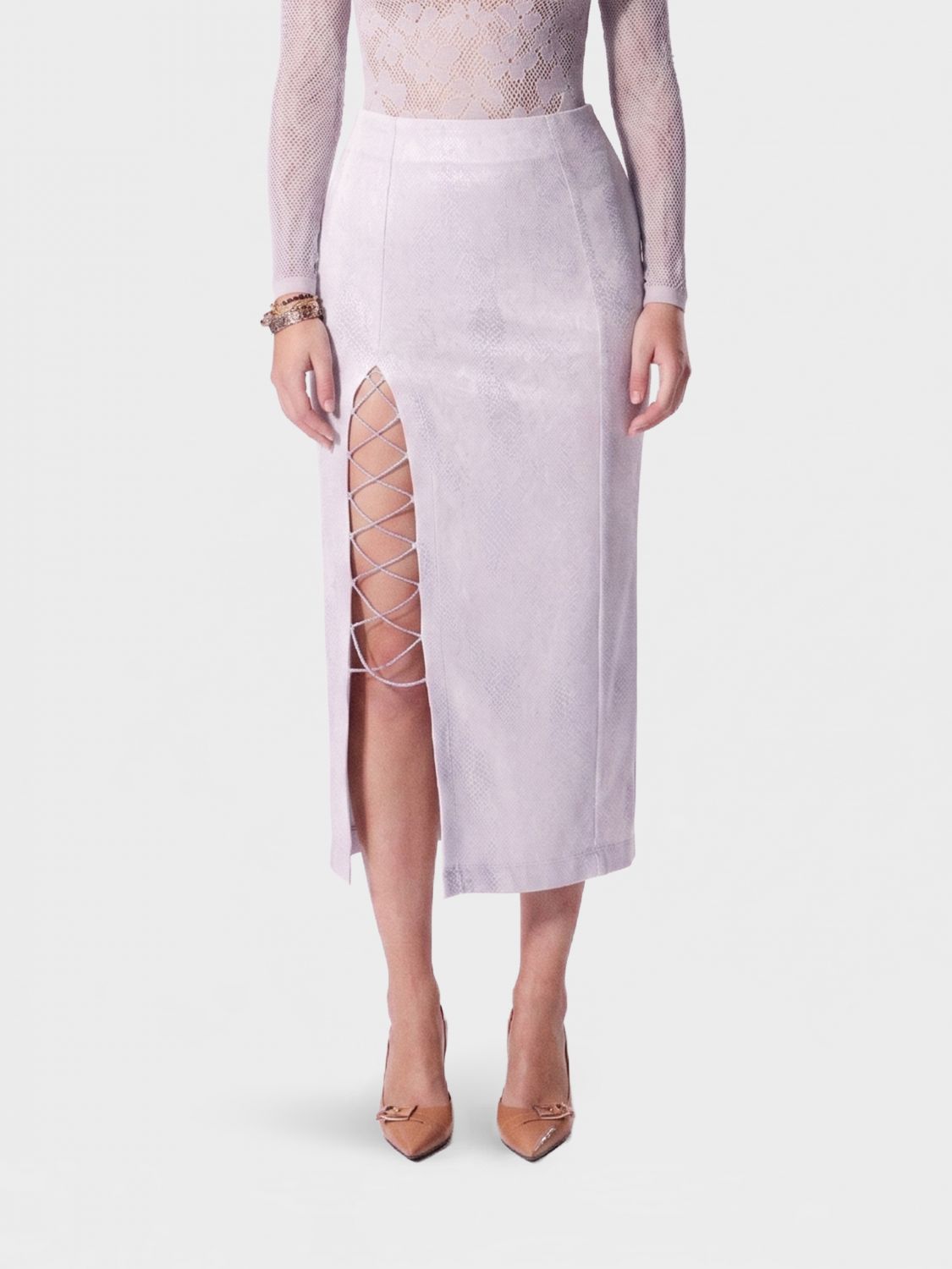 Skirt Woman color White