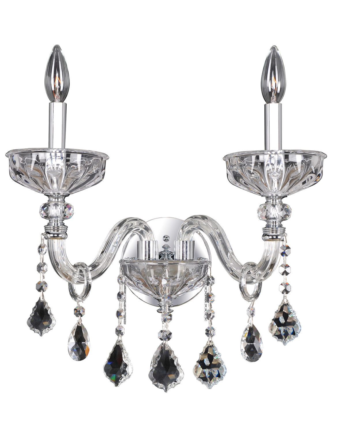 Chrome Wall Bracket from the Clovio Collection