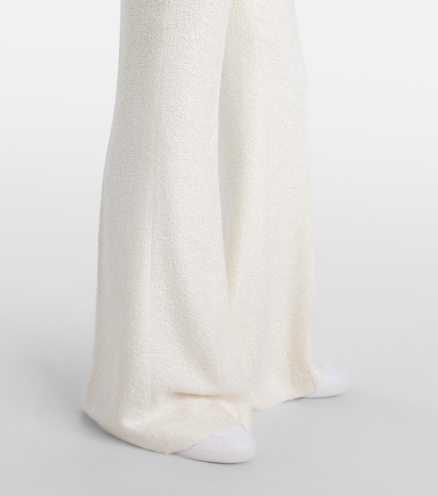 Rhein flared silk pants
