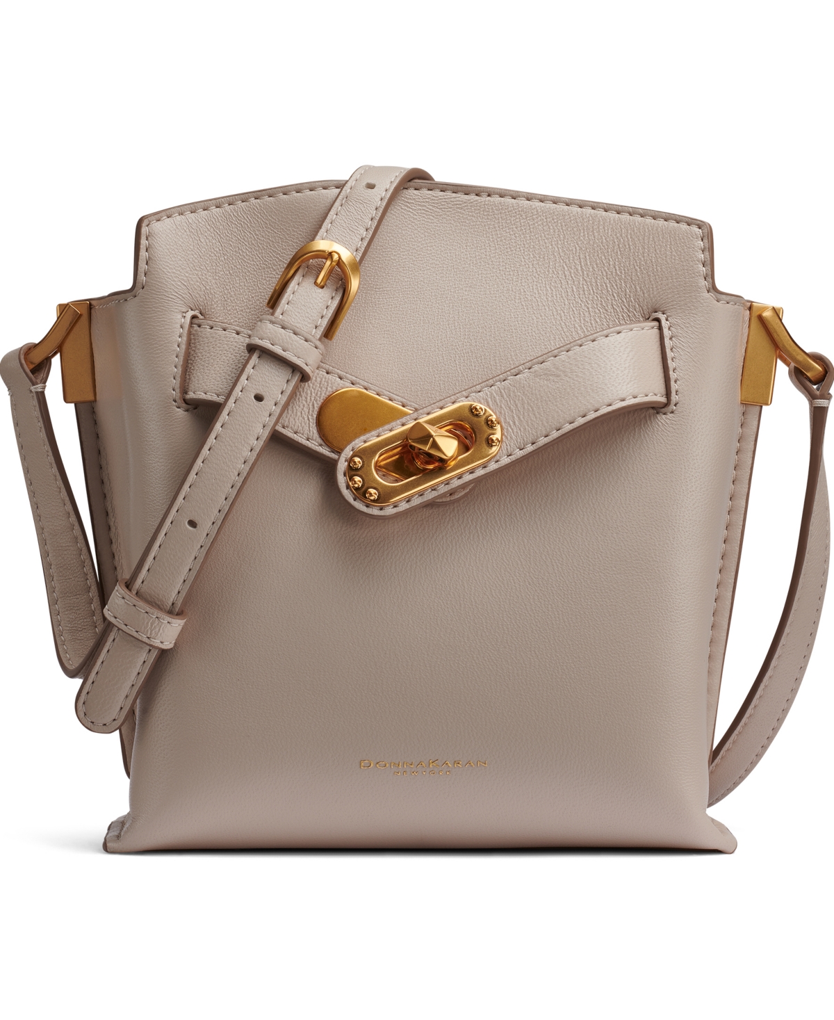 Bridgehampton Turnlock Crossbody - Sand