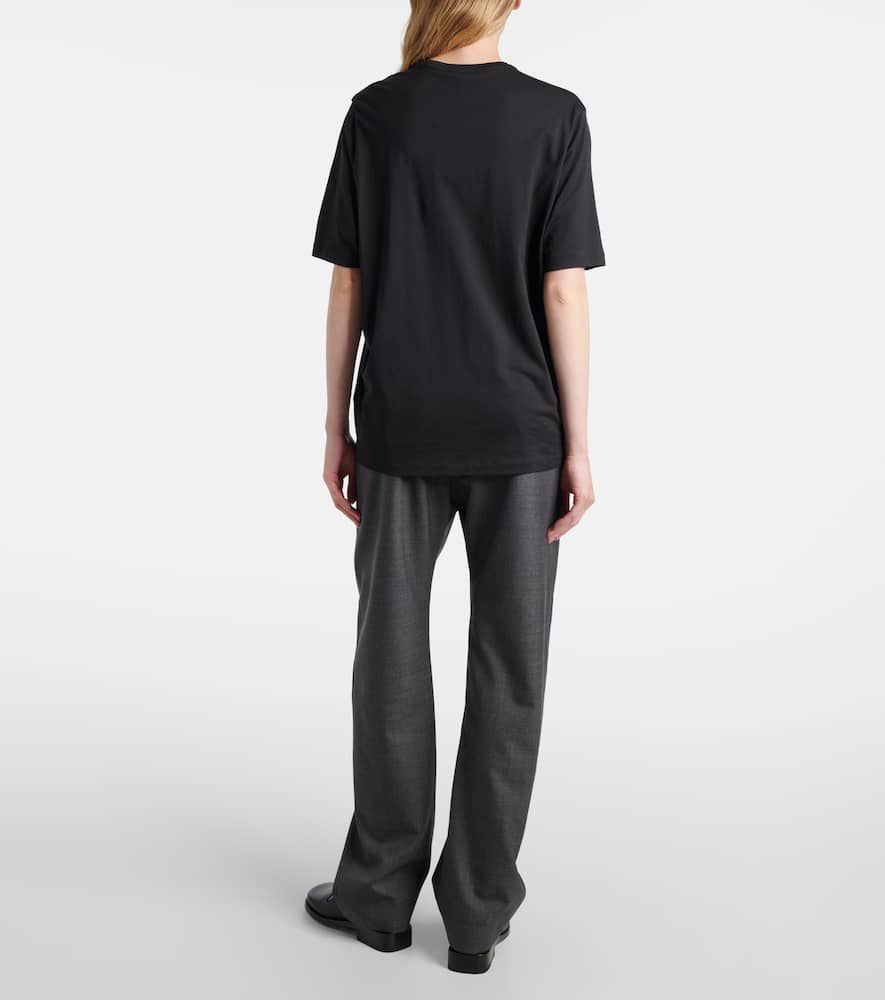 Harper cotton jersey T-shirt
