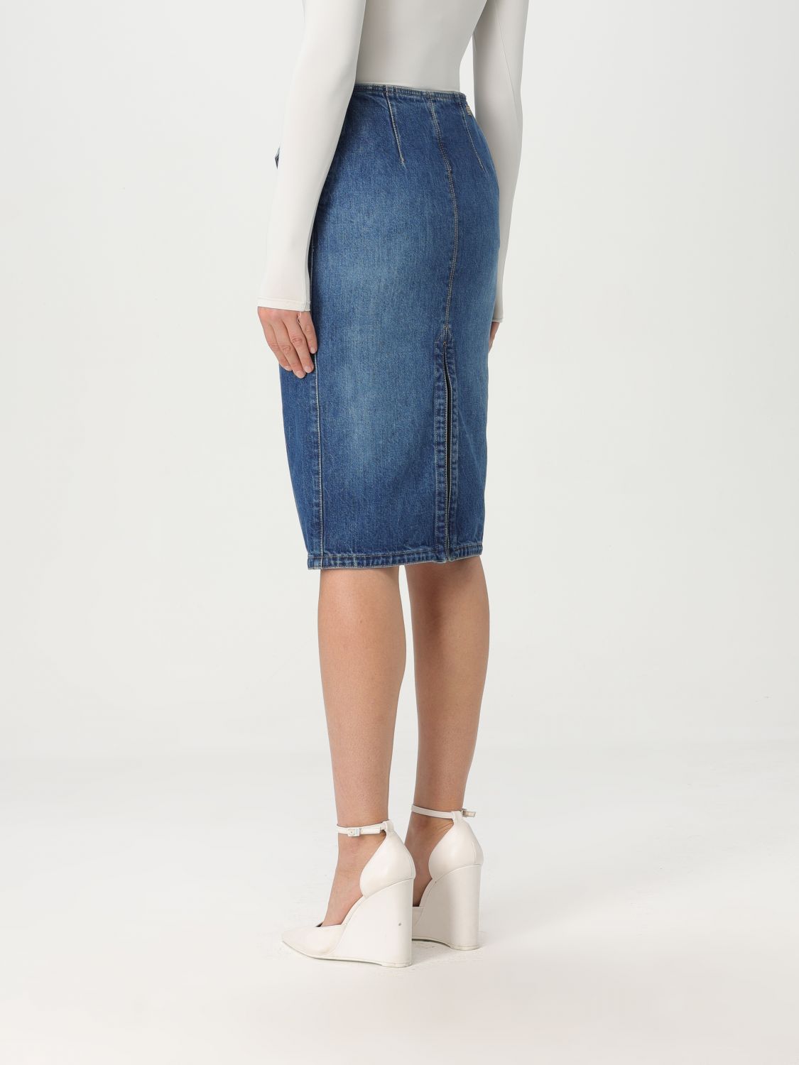 Skirt Woman color Blue
