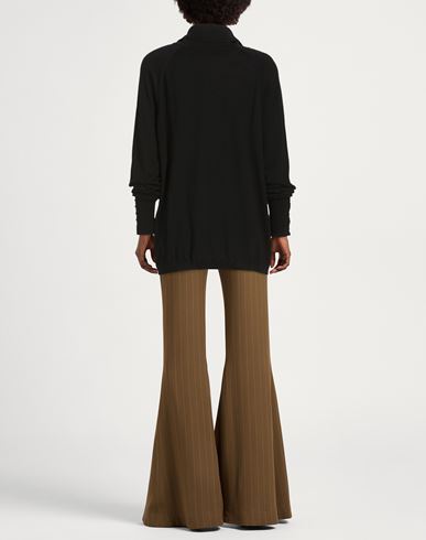 The Fine Essentials Woman Turtleneck Black Size 12 Merino Wool