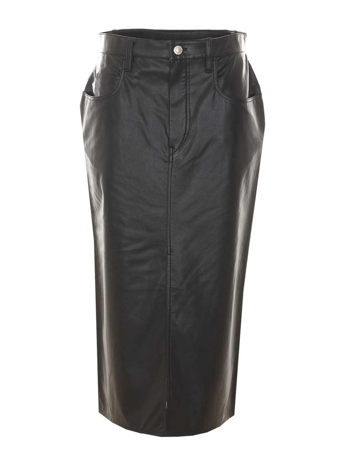 Isabel Marant Etoile - milauria midi skirt faux leather