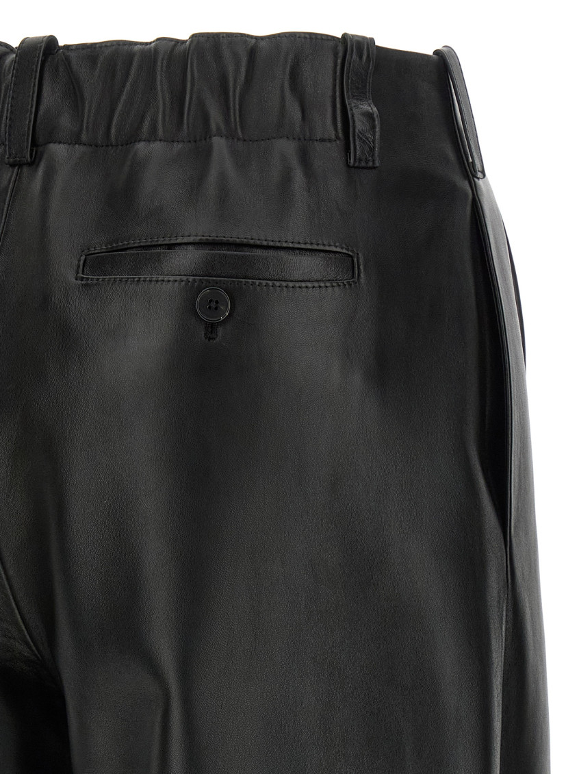 Black Leather Pants