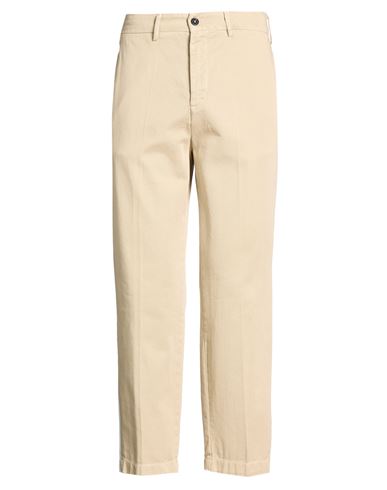 Man Pants Beige Size 34 Cotton