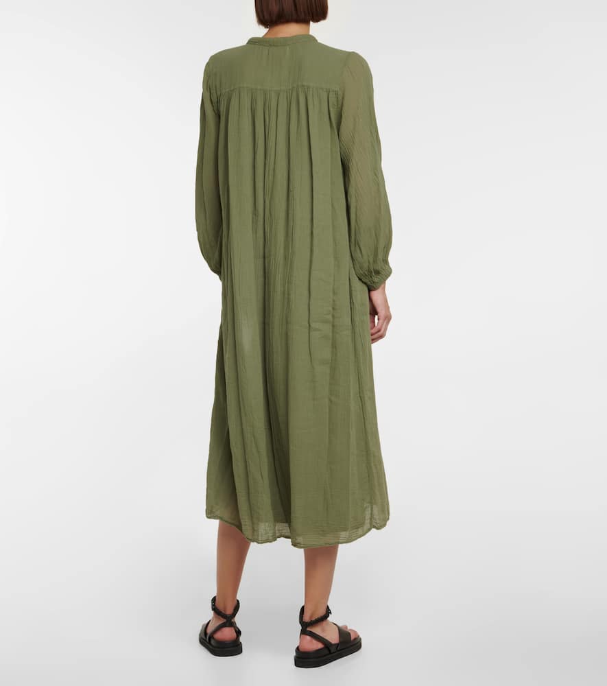 Frankie cotton voile midi dress