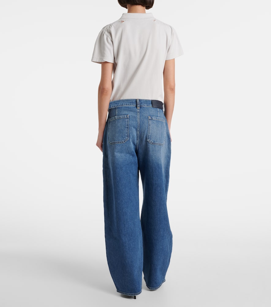 Bonnie high-rise wide-leg jeans