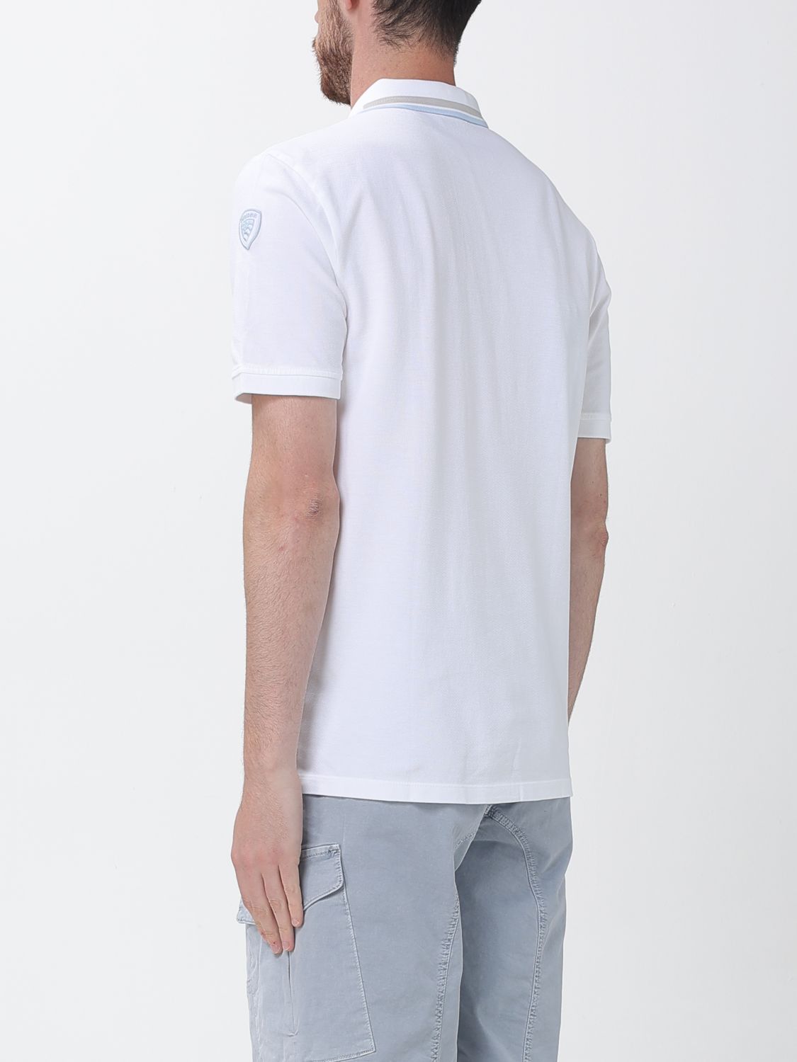 Polo Shirt Men color White