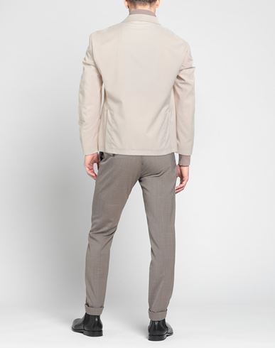 Man Blazer Beige Size 36 Polyester, Viscose, Elastane