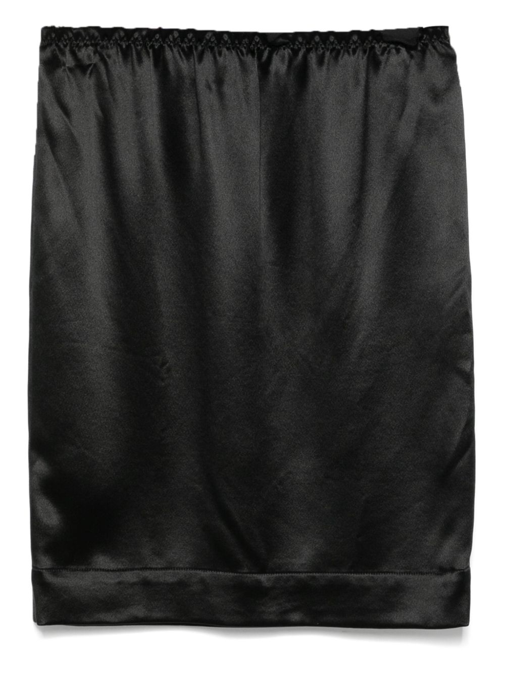 Lanvin Pre-Owned 2009 silk mini skirt - Black