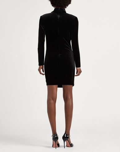 Woman Mini dress Black Size 4 Polyresin, Elastane