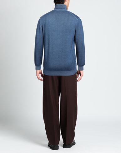 Man Turtleneck Blue