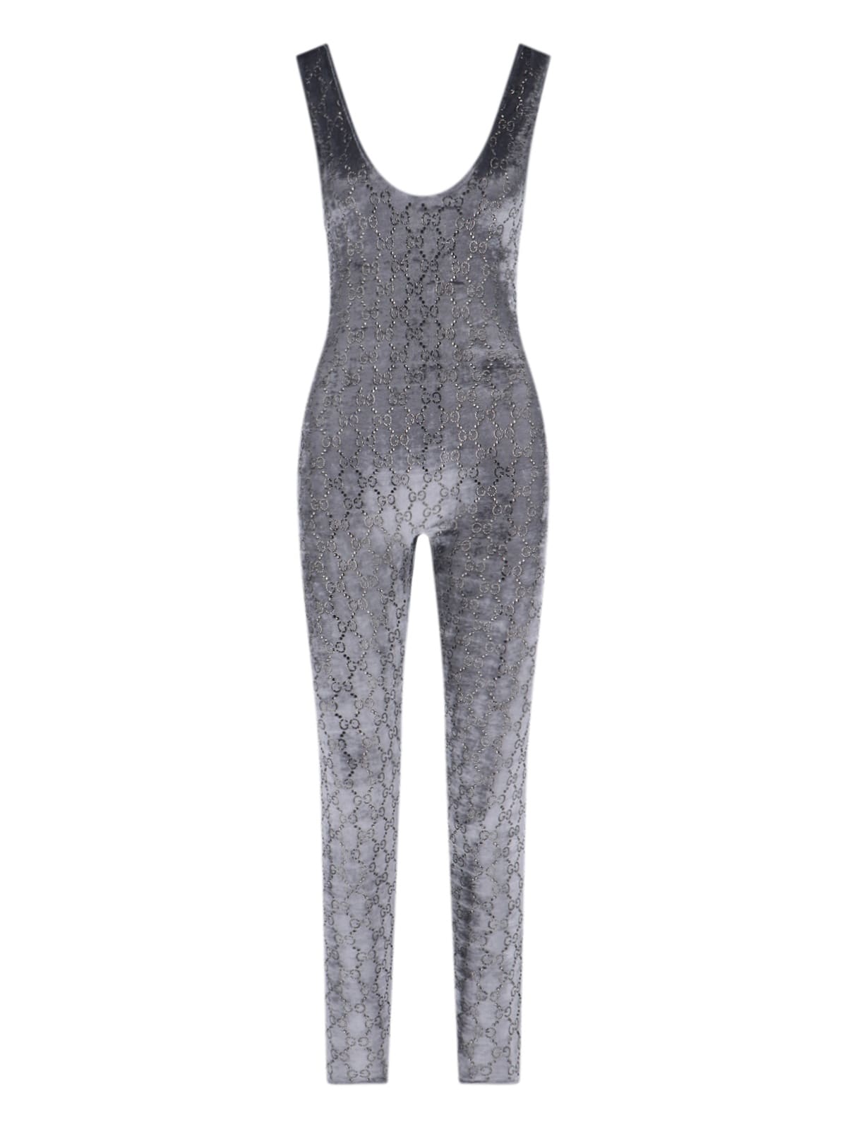 Gg Crystal Chenille Jumpsuit