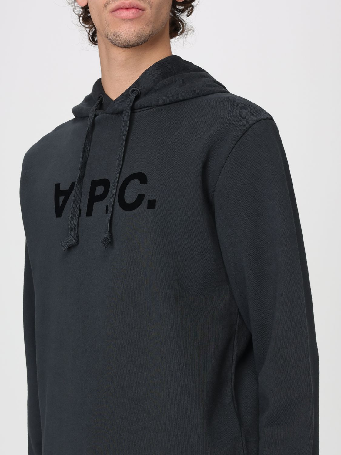 Sweatshirt A. P.C. Men color Black